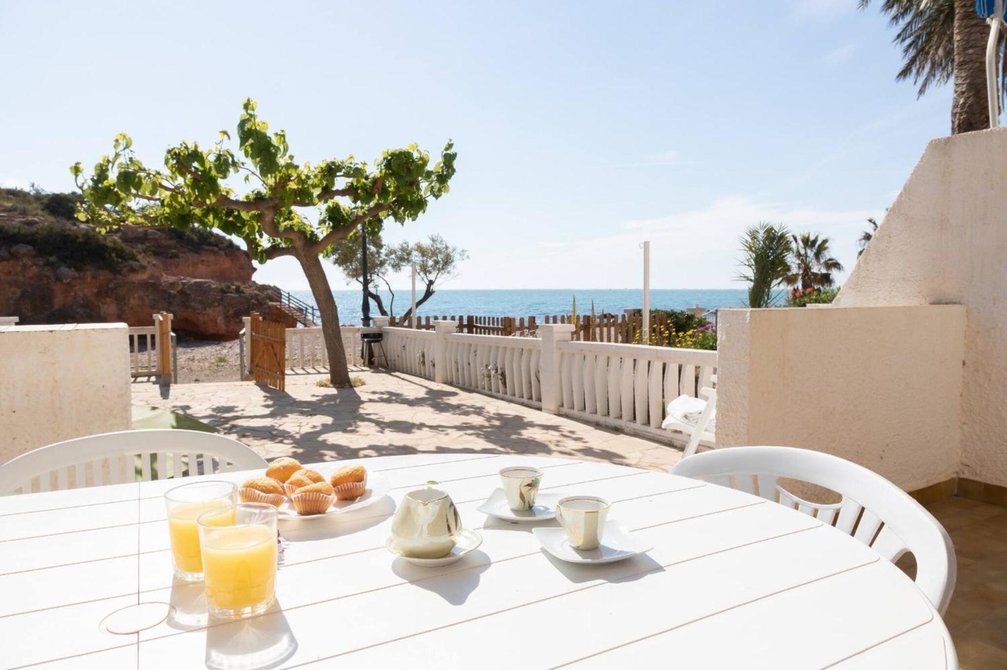 Llevant - Adosado En L'Ampolla Con Acceso Directo Al Mar - Deltavacaciones Dış mekan fotoğraf